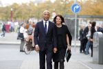 Amsterdam 14 oktober 2017
Afscheidsdienst van burgemeetser Eberhard v d Laan in het concertgebouw. Humberto Tan met zijn vrouw Ineke