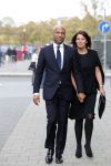 Amsterdam 14 oktober 2017
Afscheidsdienst van burgemeetser Eberhard v d Laan in het concertgebouw. Humberto Tan met zijn vrouw Ineke