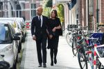 Amsterdam 14 oktober 2017
Afscheidsdienst van burgemeetser Eberhard v d Laan in het concertgebouw. Humberto Tan met zijn vrouw Ineke
