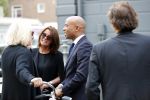 Amsterdam 14 oktober 2017
Afscheidsdienst van burgemeetser Eberhard v d Laan in het concertgebouw. Humberto Tan met zijn vrouw Ineke en Eva Jinek