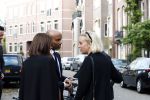 Amsterdam 14 oktober 2017
Afscheidsdienst van burgemeetser Eberhard v d Laan in het concertgebouw. Humberto Tan met zijn vrouw Ineke en Eva Jinek