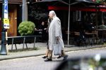 Amsterdam 4 oktober 2017 
Huub Oosterhuis in Amsterdam zuid