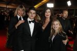 Amsterdam 12 oktober 2017 
Uitreiking televizierring in het afas live theater. isa Hoes met kinderen