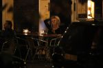Amsterdam 18 oktober 2017
Frank masmeijer en zijn vriendin Jaimy v Lent op straat in amsterdam na een etentje in restaurant Castell