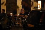 Amsterdam 18 oktober 2017
Frank masmeijer en zijn vriendin Jaimy v Lent op straat in amsterdam na een etentje in restaurant Castell