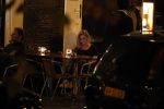 Amsterdam 18 oktober 2017
Frank masmeijer en zijn vriendin Jaimy v Lent op straat in amsterdam na een etentje in restaurant Castell