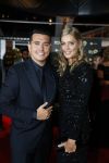 Amsterdam 12 oktober 2017 
Uitreiking televizierring in het afas live theater. jan en Liza Smit
