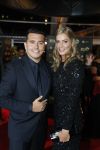 Amsterdam 12 oktober 2017 
Uitreiking televizierring in het afas live theater. jan en Liza Smit