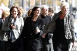 Amsterdam 14 oktober 2017
Afscheidsdienst van burgemeetser Eberhard v d Laan in het concertgebouw.
Janine Abbrink en Wouke van Scherrenburg