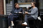 Amsterdam 13 oktober 2017
Jelle de Jongmet een kennis op terras