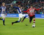 Eindhoven, 22 Januari 2017 Kompetitiewedstrijd PSV-SC Heerenveen, 
eindstand 4-3
Jeremiah St. Juste en Marco v Ginkel
