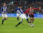 Eindhoven, 22 Januari 2017 Kompetitiewedstrijd PSV-SC Heerenveen, 
eindstand 4-3
Jeremiah St. Juste en Marco v Ginkel