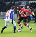 Eindhoven, 22 Januari 2017 Kompetitiewedstrijd PSV-SC Heerenveen, eindstand 4-3