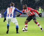 Eindhoven, 22 Januari 2017 Kompetitiewedstrijd PSV-SC Heerenveen, eindstand 4-3