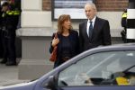 Amsterdam 14 oktober 2017
Afscheidsdienst van burgemeetser Eberhard v d Laan in het concertgebouw.Job Cohen met zijn vrouw Anjes v d Linden
