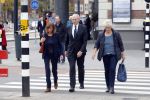 Amsterdam 14 oktober 2017
Afscheidsdienst van burgemeetser Eberhard v d Laan in het concertgebouw.Job Cohen met zijn vrouw Anjes v d Linden