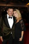 Amsterdam 12 oktober 2017 
Uitreiking televizierring in het afas live theater. Johnny de Mol met zijn zwangere vriendin Anouk v Schie