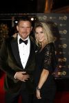 Amsterdam 12 oktober 2017 
Uitreiking televizierring in het afas live theater. Johnny de Mol met zijn zwangere vriendin Anouk v Schie