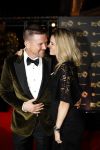 Amsterdam 12 oktober 2017 
Uitreiking televizierring in het afas live theater. Johnny de Mol met zijn zwangere vriendin Anouk v Schie