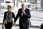 Amsterdam 14 oktober 2017
Afscheidsdienst van burgemeetser Eberhard v d Laan in het concertgebouw. Joop en Janine v d Ende