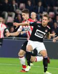 Eindhoven, 30 September 2017
PSV-Willem II, eindstand 4-0  Kompetitie 2017/2018
Jordens Peter en Marco v Ginkel