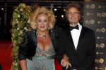 Amsterdam 12 oktober 2017 
Uitreiking televizierring in het afas live theater. Karin Bloemen met een kennis