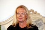 Amsterdam 6 oktober 2017 
Event van de Nederlandse Voque met Fiona Hering Hoofdredactrice Karin Swerink en Viktor & Rolf met hun hondje. Het event vindt plaats in het Amstel Hotel
