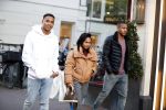 Amsterdam 11 november 2017
Kenny Tete met zijn nieuwe porsche panamera op de pc hooftstraat