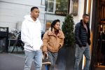 Amsterdam 11 november 2017
Kenny Tete met zijn nieuwe porsche panamera op de pc hooftstraat