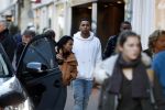 Amsterdam 11 november 2017
Kenny Tete met zijn nieuwe porsche panamera op de pc hooftstraat