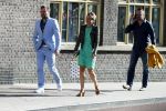 Leiden 2 juli 2017 
Jochem Myjer en zijn vriendin Marloes Novan vieren de 40e verjaardag van Jochem met familie en vrienden. Klaas van der Eerden met zijn vrouw