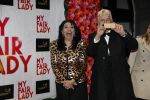 Amsterdam 6 november 2017 
Premiere my fair lady in carre. 
Laura Fygi met man