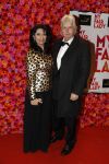Amsterdam 6 november 2017 
Premiere my fair lady in carre. 
Laura Fygi met man
