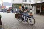 Tilburg 3 november 2017
Leo Alkemade op zijn electrische fiets in het centrum van Tilburg