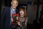 Amsterdam 30 oktober 2017 
Boekpresentatie Liesbeth List in hotel de goudfazant. Liesbeth met Job Cohen