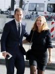 Amsterdam 14 oktober 2017
Afscheidsdienst van burgemeetser Eberhard v d Laan in het concertgebouw. Lodewijk Asscher  met vrouw