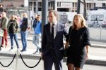 Amsterdam 14 oktober 2017
Afscheidsdienst van burgemeetser Eberhard v d Laan in het concertgebouw. Lodewijk Asscher  met vrouw