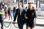 Amsterdam 14 oktober 2017
Afscheidsdienst van burgemeetser Eberhard v d Laan in het concertgebouw. Lodewijk Asscher  met vrouw