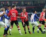 Eindhoven, 22 Januari 2017 Kompetitiewedstrijd PSV-SC Heerenveen, eindstand 4-3