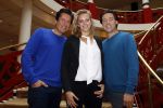 Zeist 31 oktober 2017
Hans Kazan met zijn zoons Steven Oscar Renzo en schoondochter Mara in het Fyji hotel in zeist