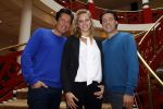 Zeist 31 oktober 2017
Hans Kazan met zijn zoons Steven Oscar Renzo en schoondochter Mara in het Fyji hotel in zeist