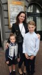 Amsterdam, 23 Augustus 2017 Premiere van Het Zwanenmeer
Marie-Claire Witlox en kinderen Valerie en Salomon
