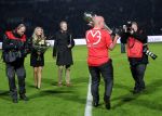 Eindhoven, 22 Januari 2017 Kompetitiewedstrijd PSV-SC Heerenveen, 
eindstand 4-3
Huldiging Michael v Gerwen