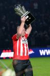 Eindhoven, 22 Januari 2017 Kompetitiewedstrijd PSV-SC Heerenveen, 
eindstand 4-3
Huldiging Michael v Gerwen