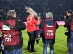 Eindhoven, 22 Januari 2017 Kompetitiewedstrijd PSV-SC Heerenveen, 
eindstand 4-3
Huldiging Michael v Gerwen