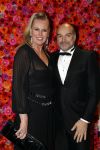 Amsterdam 6 november 2017 
Premiere my fair lady in carre. Monique Collignon met man