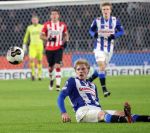 Eindhoven, 22 Januari 2017 Kompetitiewedstrijd PSV-SC Heerenveen, eindstand 4-3