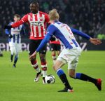 Eindhoven, 22 Januari 2017 Kompetitiewedstrijd PSV-SC Heerenveen, eindstand 4-3