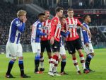 Eindhoven, 22 Januari 2017 Kompetitiewedstrijd PSV-SC Heerenveen, eindstand 4-3