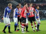 Eindhoven, 22 Januari 2017 Kompetitiewedstrijd PSV-SC Heerenveen, eindstand 4-3